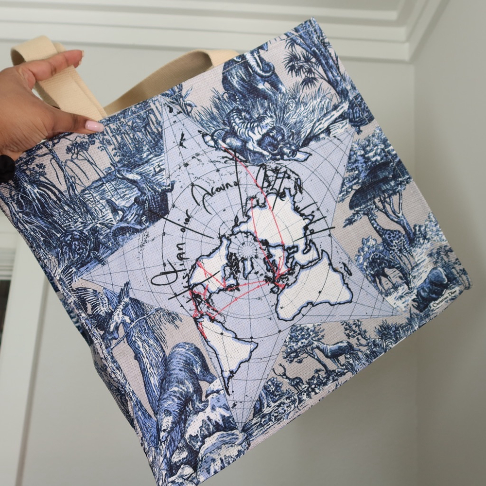 DIOR Beauty Around the World Tote Bag - Picture 4 of 4